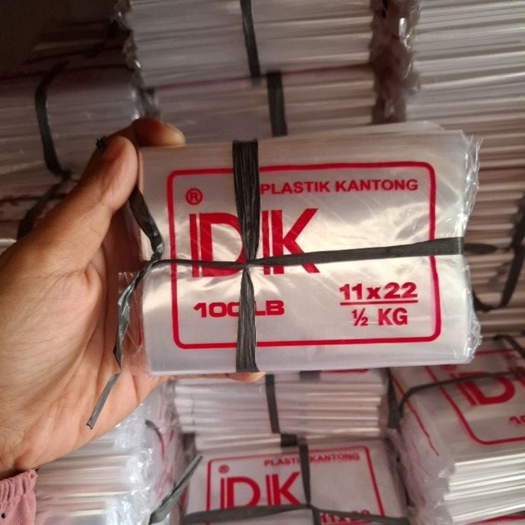 Jual (1 IKAT / ISI 5 PACK ) DK 100 PLASTIK BENING UKURAN 500 GRAM ...