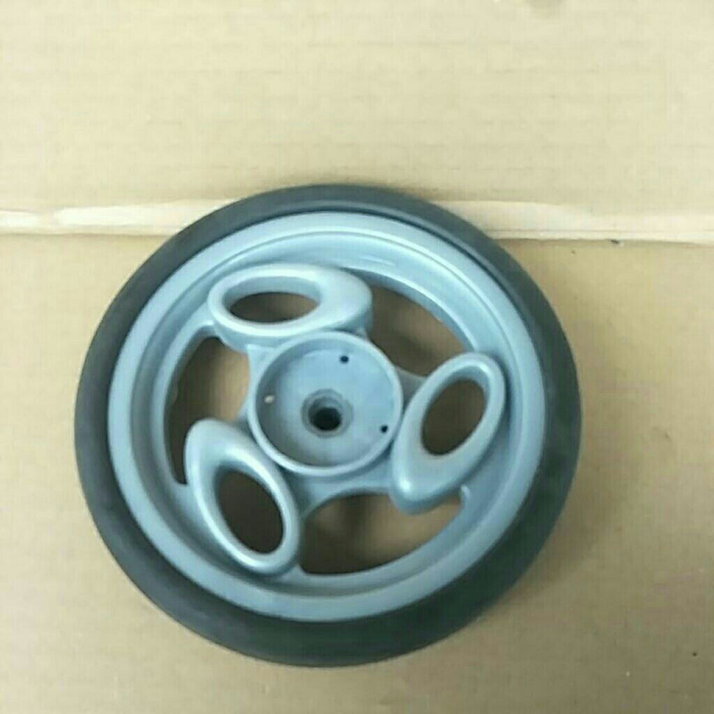 Jual roda stroller bekas original diameter 14cm lubang as 7mm | Shopee ...