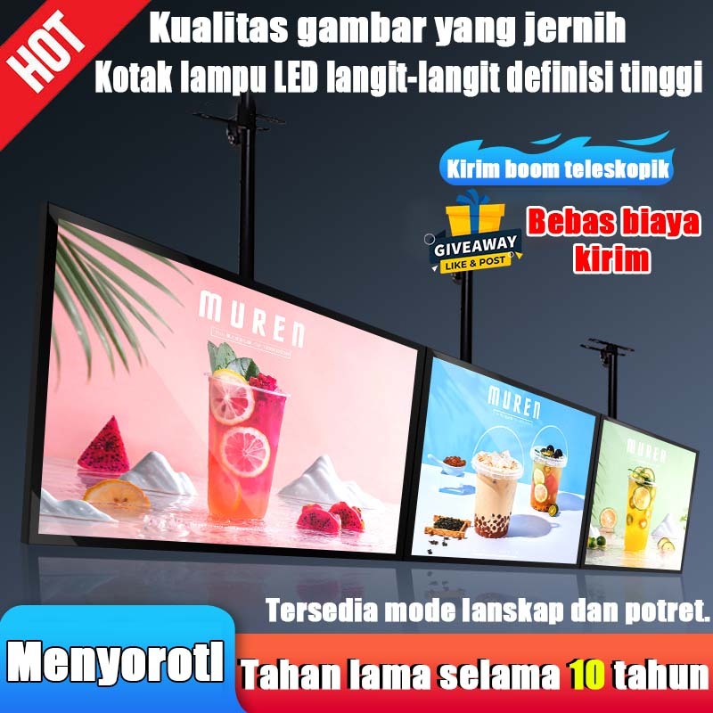 Jual 5 years warranty Led Menu Board-Food Menu Display Light Box - Easy ...