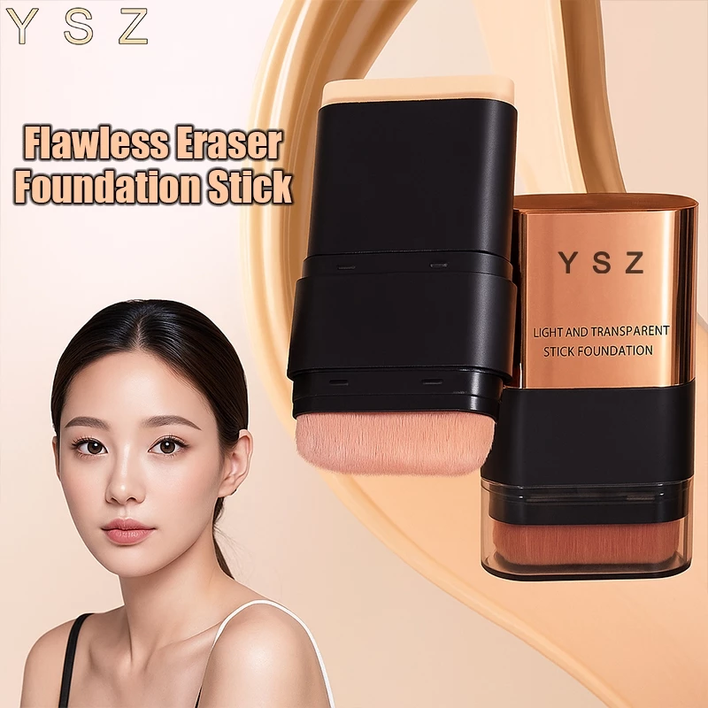 YSZ Flawless Eraser Foundation Stick Perfect Cover Cushion Foundation Waterproof Make Up Setting Con