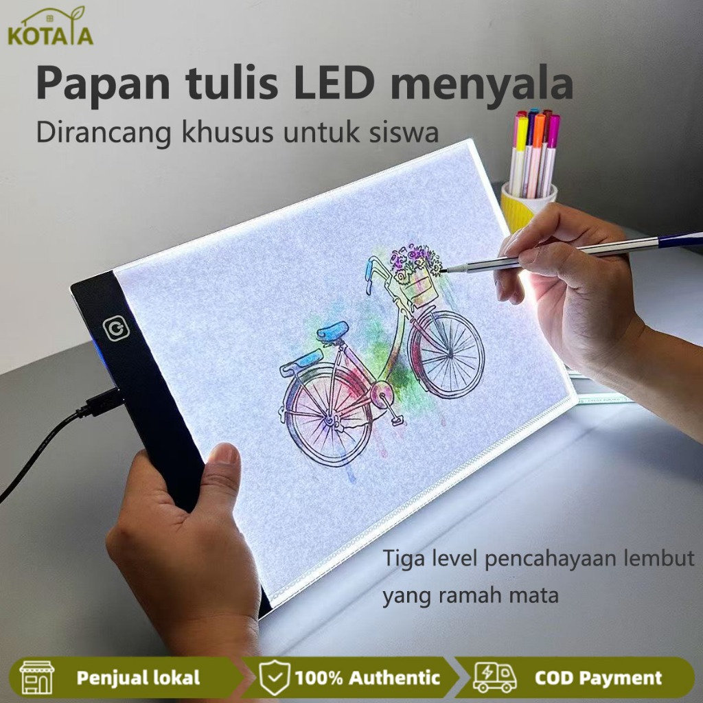 Jual [2024 Baru]A2/A3/A4/A5 LED Drawing Tracing Board Stensil Board ...