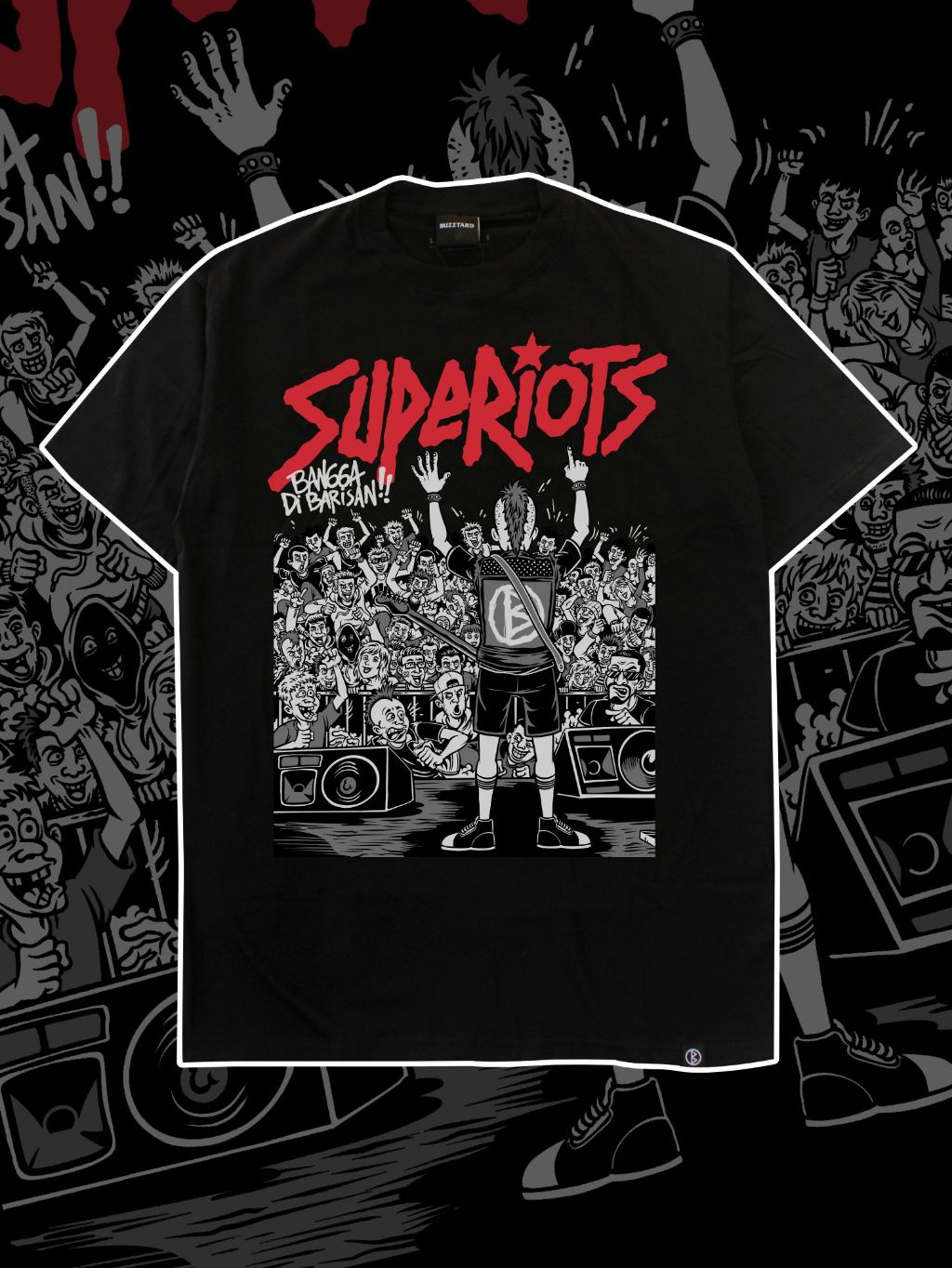 Jual Kaos Band Original Superiots Bangga di Barisan License by Buzztard ...