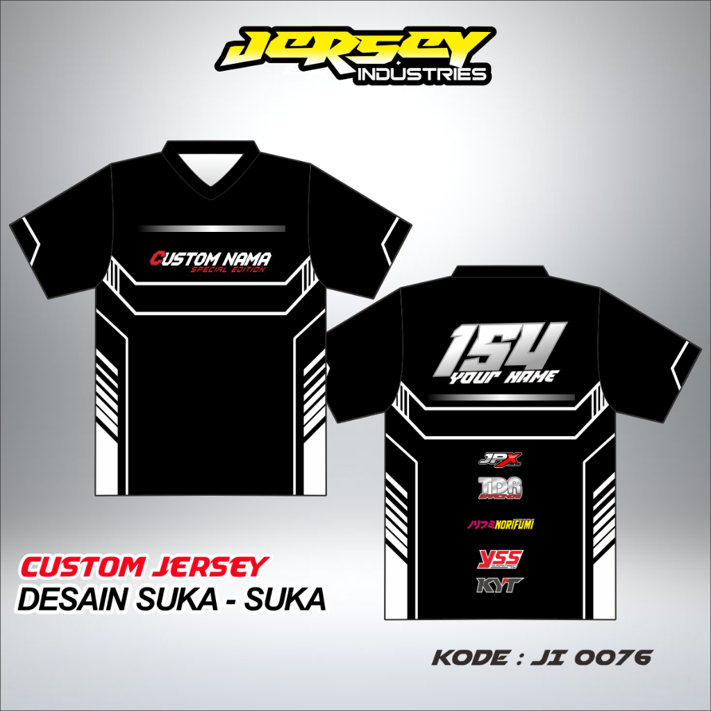 Jual Jersey Racing Full Printing, Kaos Jersey Team Racing, Ubah Nama ...