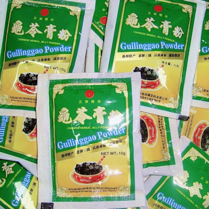 Jual Gui Ling Gao Powder Guilinggao Cincau Herbal Cina 10gr Grass Jelly ...