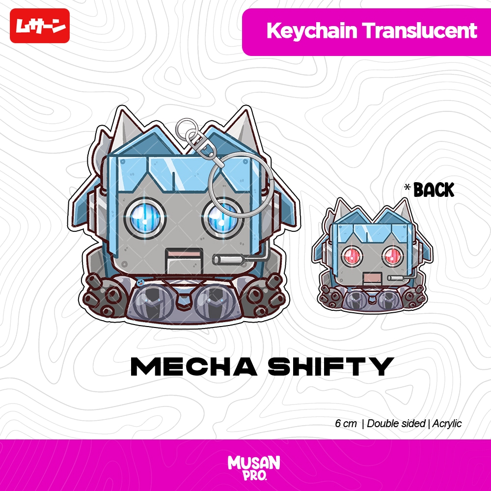 Jual Keychain Translucent NIKKE -Mecha Shifty - Musan - Fan Merch ...