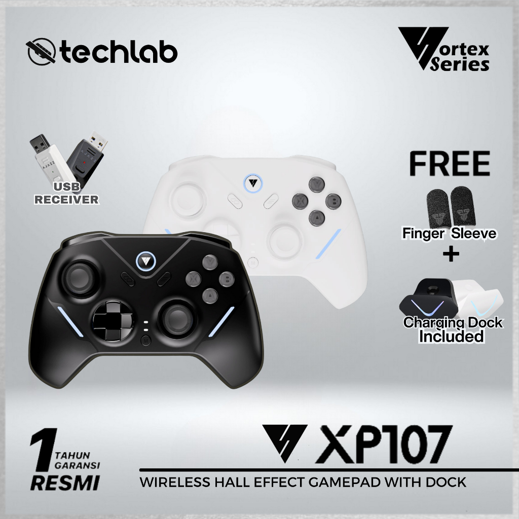 Jual VortexSeries XP107 / XP-107 Wireless Gamepad Controller 1000Hz ...