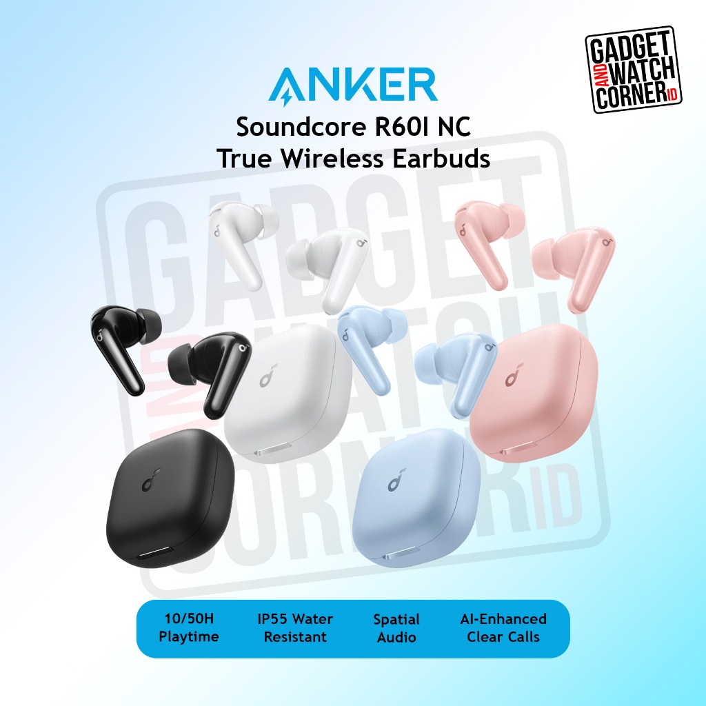 Jual Soundcore R60i NC Wireless Earbuds -52dB ANC Hi-Res Clarify Sound ...