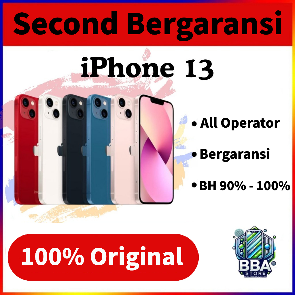 Jual IP 13 SECOND ORIGIN 128GB/256GB/512GB 100% MULUS SEPERTI BARU DAN ...