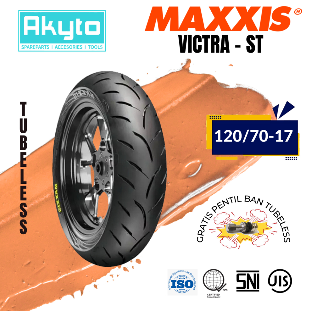 Jual [VICTRA ST] MAXXIS VICTRA MEDIUM DUAL COMPOUND / TUBELESS FREE ...