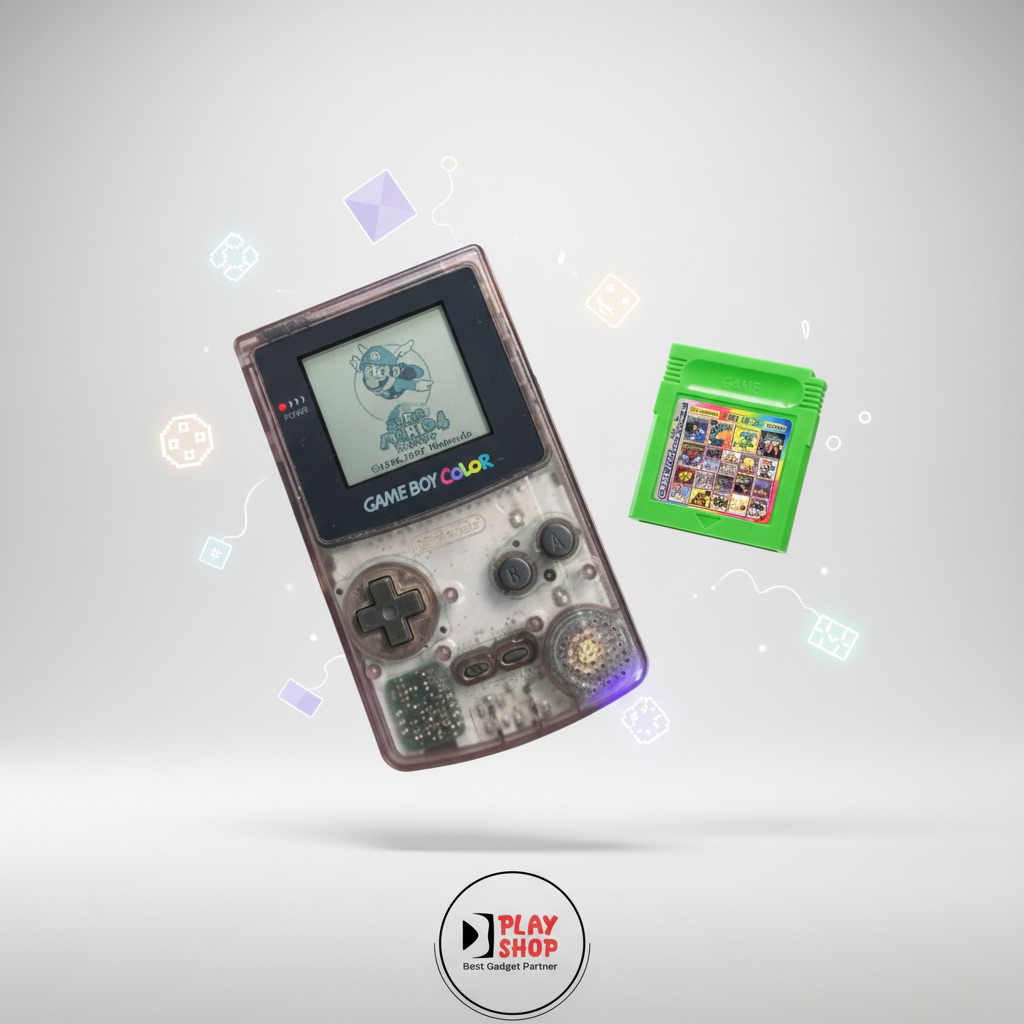 Jual Nintendo GameBoy Color Trans Purple 82Game in 1 | Shopee Indonesia