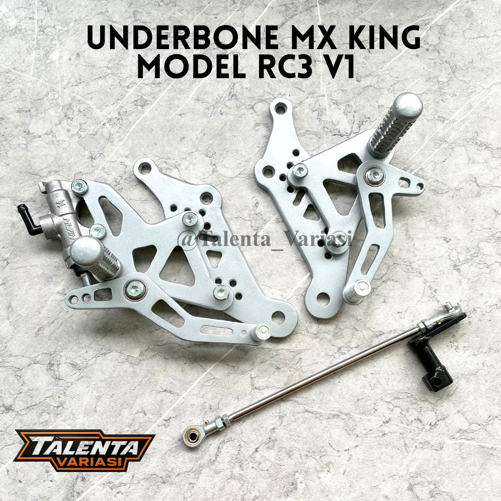 Jual RC3 Style Underbone Footstep Yamaha Jupiter MX King / Y15ZR ...