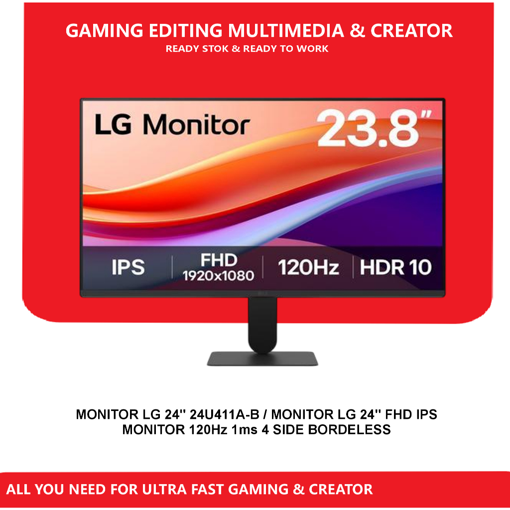 Jual MONITOR LG 24