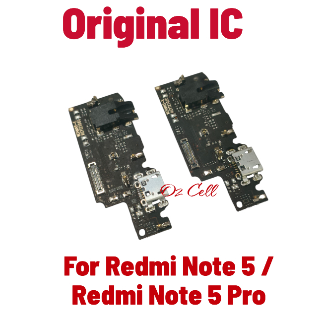 Jual Papan Konektor Charger+Mic Redmi Note 5 / Redmi Note 5 Pro ada IC ...