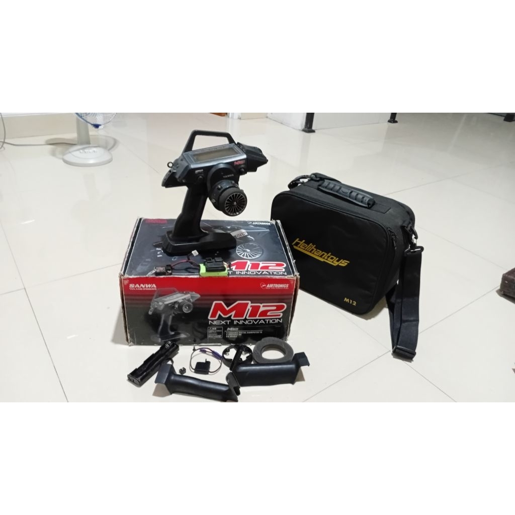Jual remote rc sanwa m12 komplit normal | Shopee Indonesia