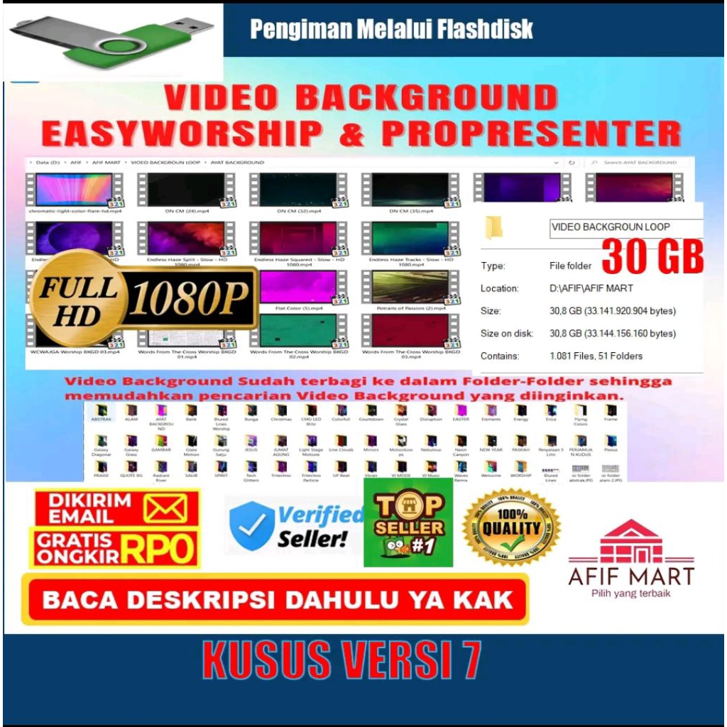 Jual Background VIdeo Loop Premium Easyworship 7 dan Propresenter Full ...