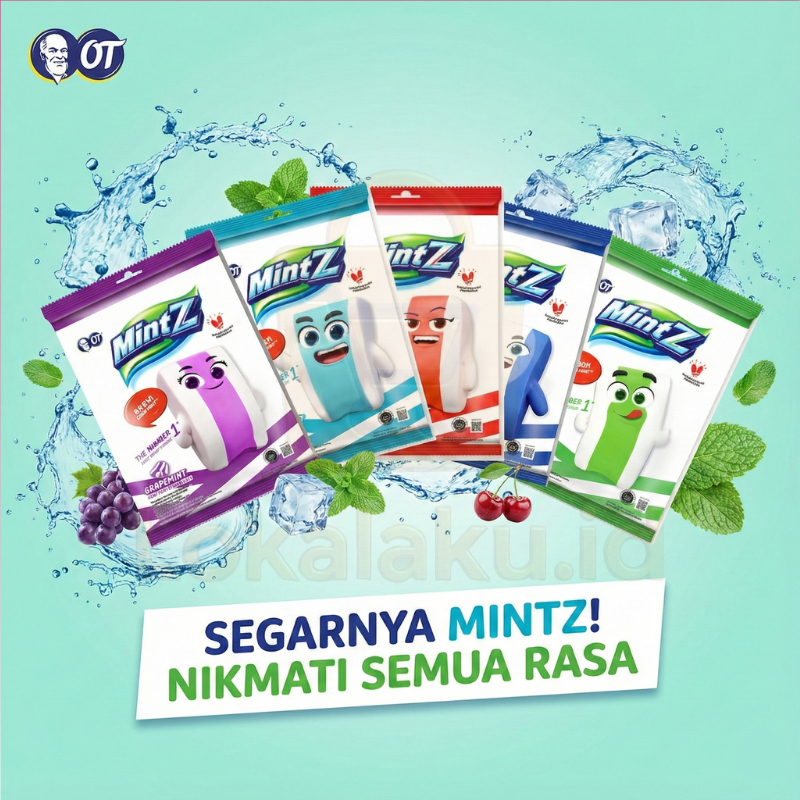 Jual Mintz Candy Chewy 99g | Jajanan Permen Aneka Varian Rasa Buah Mint ...