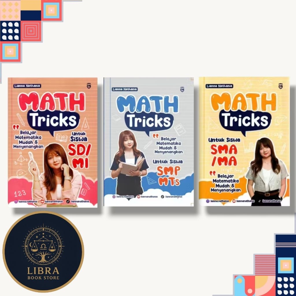 Jual BUKU MATH TRICKS SD/Mi | BUKU MATH TRICK SMP/MTs | BUKU MATH ...