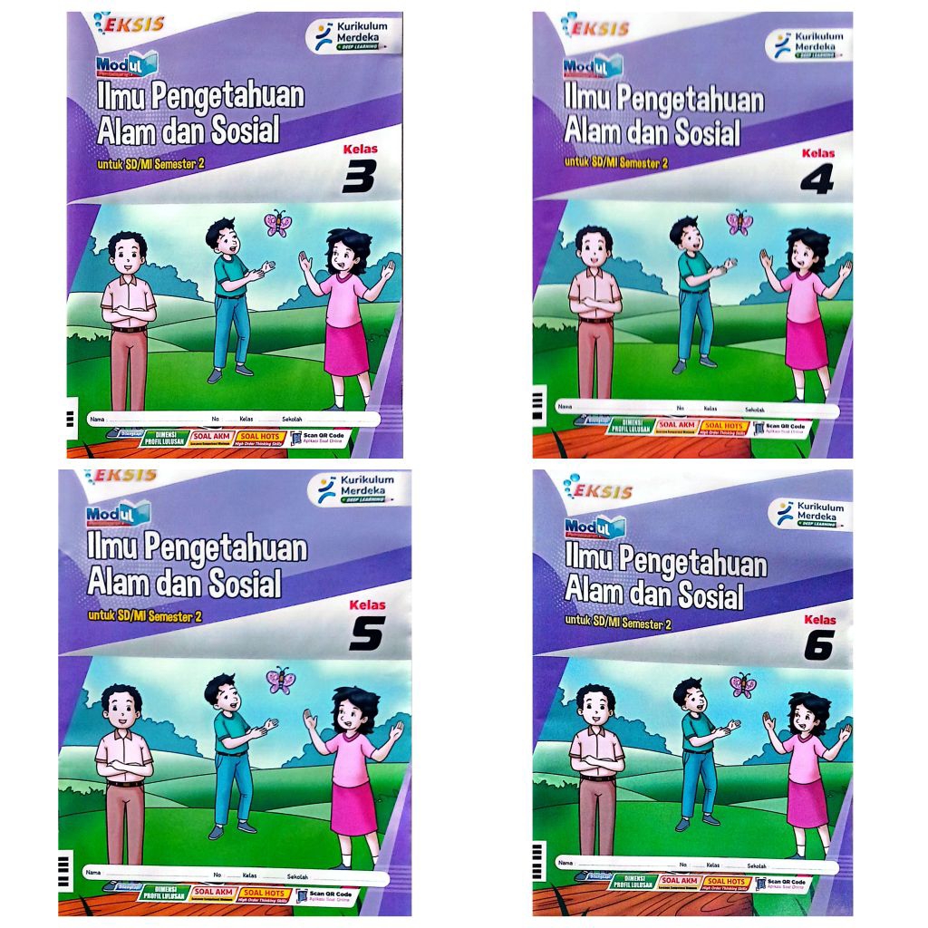 Jual BUKU LKS EKSIS SD MI IPAS ILMU PENGETAHUAN ALAM DAN SOSIAL KELAS 3 ...