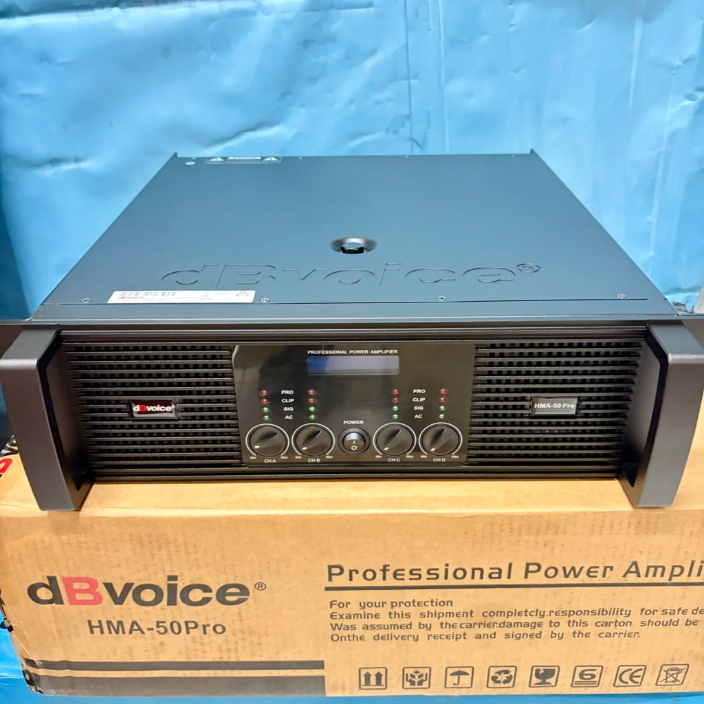 Jual Power dB voice HMA 50 PRO Original Amplifier 4 Channel dB Voice ...