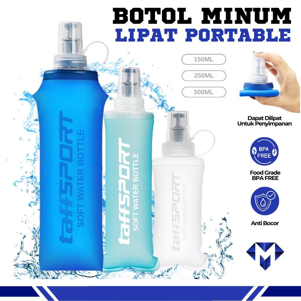 Jual Maslinda - Foldable Soft Flask 500 ML Trail Running - Botol Air ...