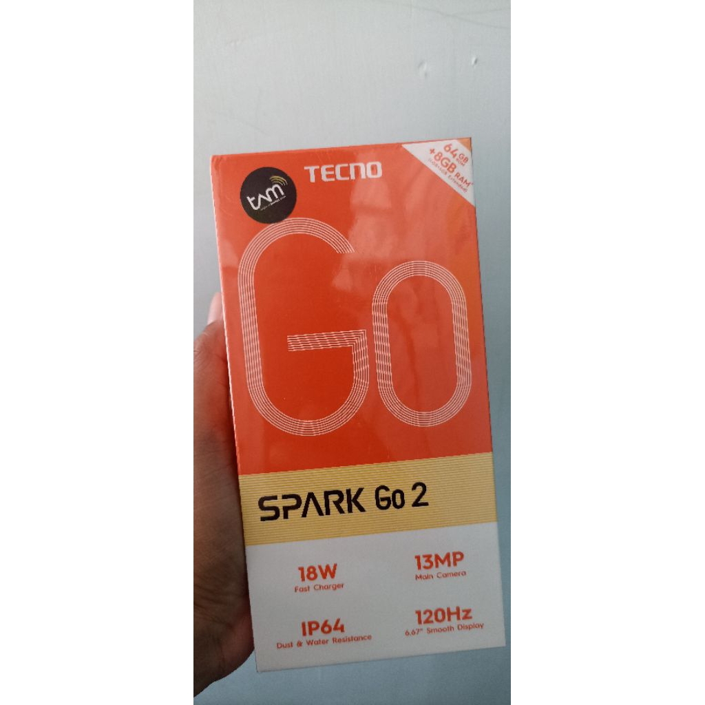 Jual (Harga promo)Spark Go 2 Ram 4+4/64 Dan Ram 3+3/64 Garansi resmi ...