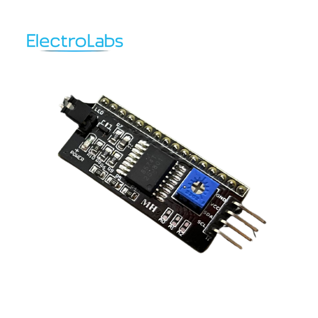 Jual LCD Display 16X2 1602 Hijau Interface i2C Module Arduino ESP32 ...