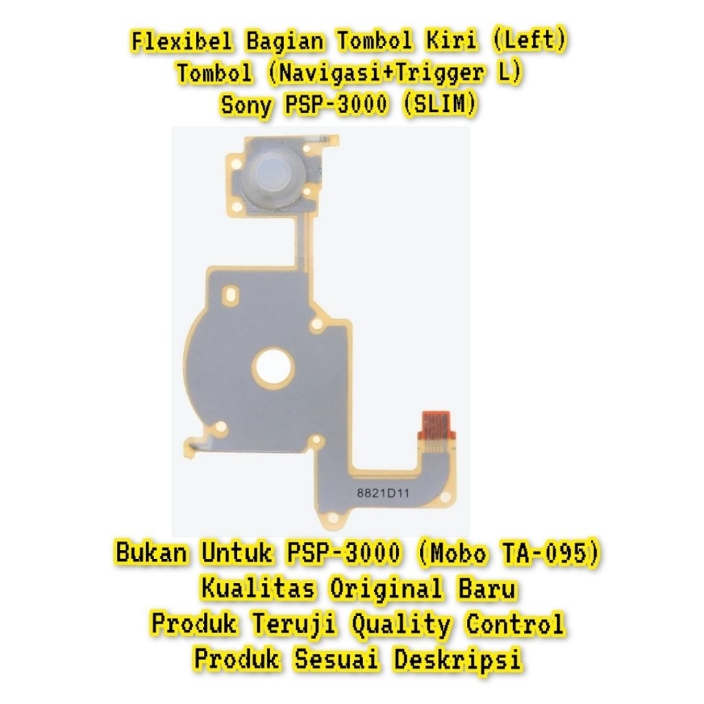 Jual Flexibel Tombol Bagian Kiri Trigger L+Navigasi Console Sony PSP ...