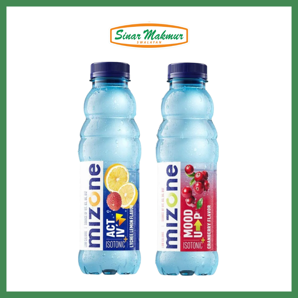 Jual Mizone Botol 500ml Leci Lemon/Cranberry | Shopee Indonesia