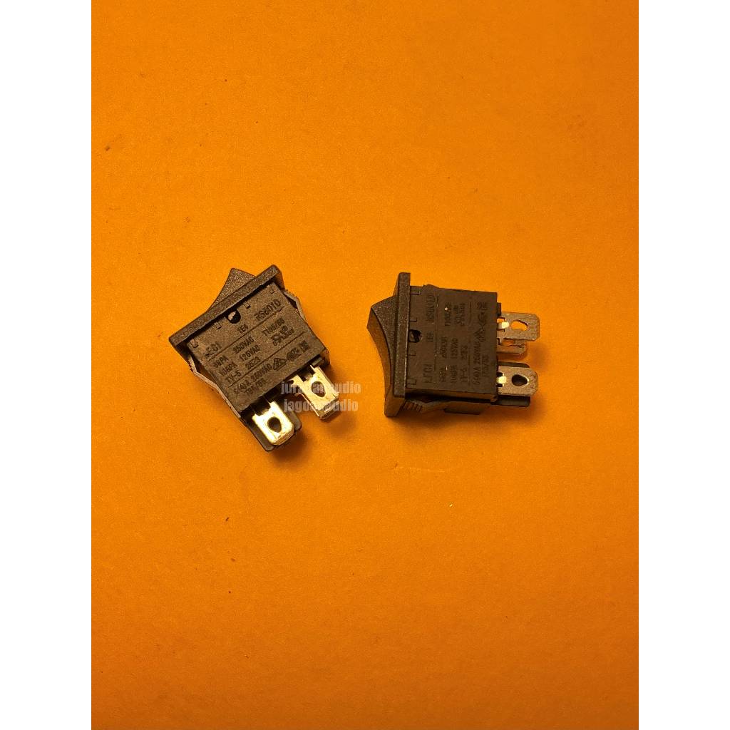Jual Rocker Switch 4 Pin ELITE Amplifier On Off High Quality Tembaga ...