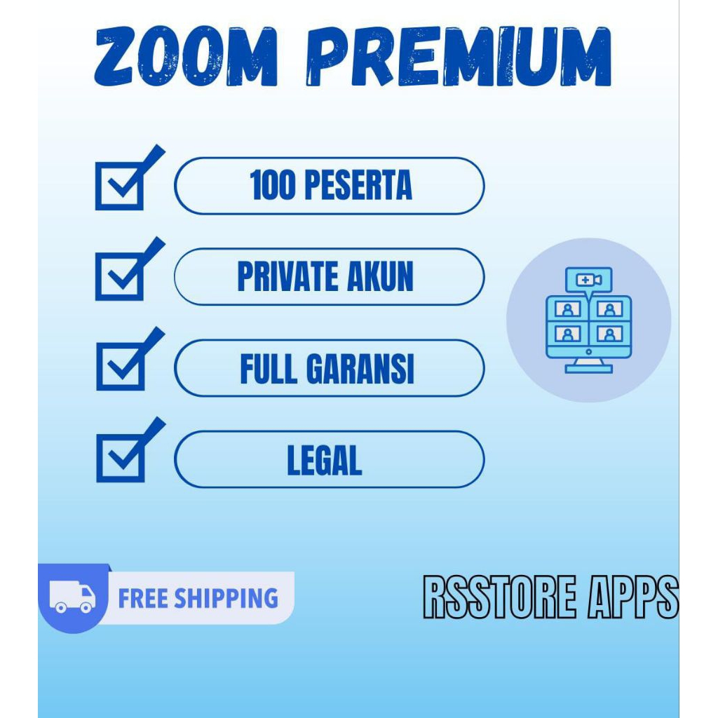 Picture of Jual Unlimited Meeting PR0 100 Peserta 1-6 Bulan Full Garansi 100% ...