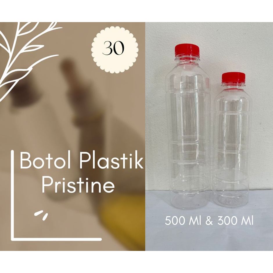 Jual Botol Plastik Pristine 500ml & 300ml SN | Shopee Indonesia