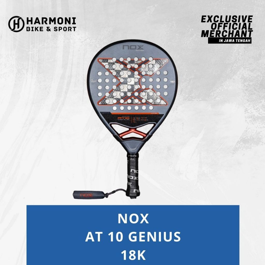 Jual NOX AT10 GENIUS 18K ALUM PADEL RACKET | Shopee Indonesia