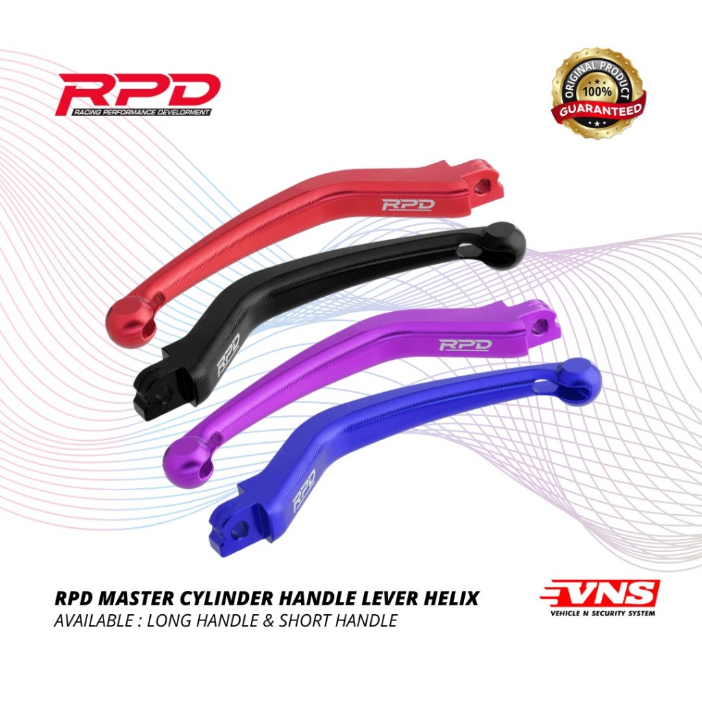 Jual Tuas Rem RPD Master Cylinder Handle Lever Helix Long (Panjang ...