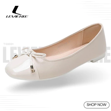 LVR Shuhua Flatshoes Wanita Flatshoes Wanita Motif Rantai TG2030