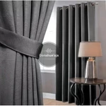 Gorden Jendela Dan Pintu Polos Blackout Import Embos Minimalis 12 Ring Bahan ^ Tebal Murah Tapi Mewah