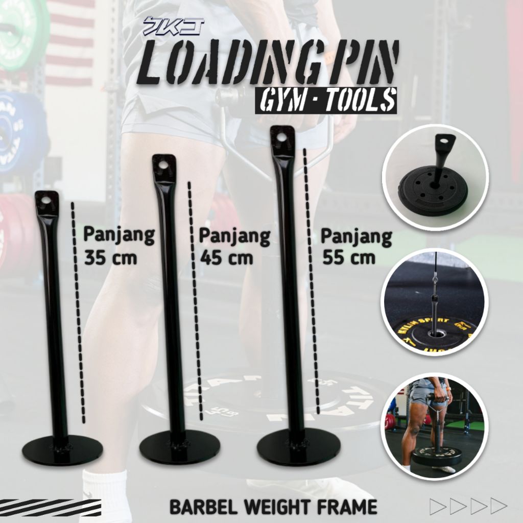 Jual Loading Pin Dumbell Alat Fitness Gym Loadpin Olahrga Latihan Beban ...