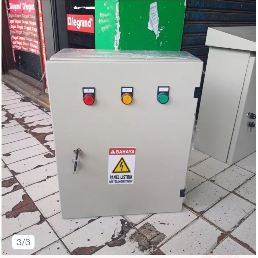 Jual Panel listrik Distribusi 3 phass 50 A panel listrik jadi | Shopee ...