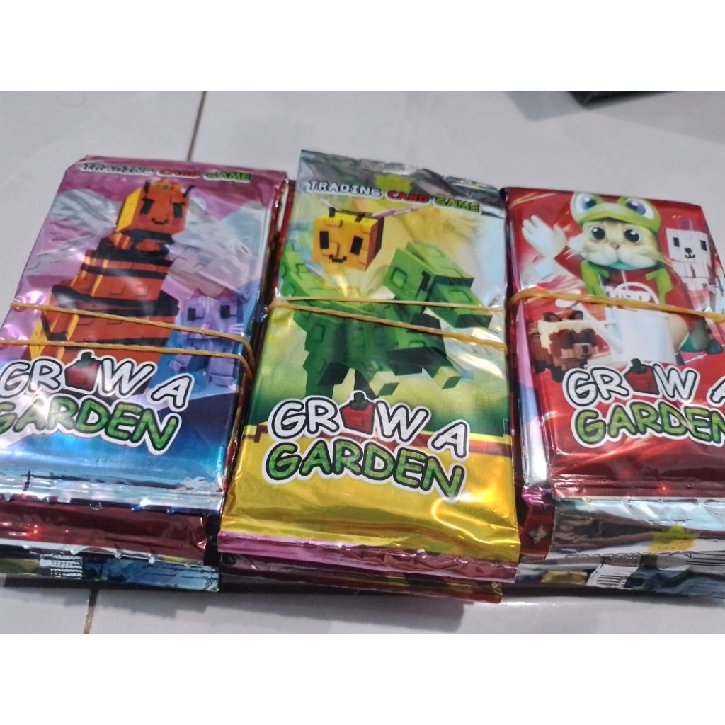Jual 6 SACHET KARTU FOIL GROW A GARDEN ISI(48LBR) | Shopee Indonesia