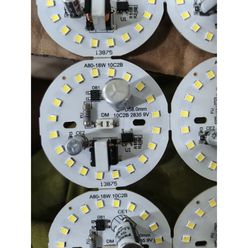 Jual Mata led AC Dm 18WAt 9v 58mm | Shopee Indonesia
