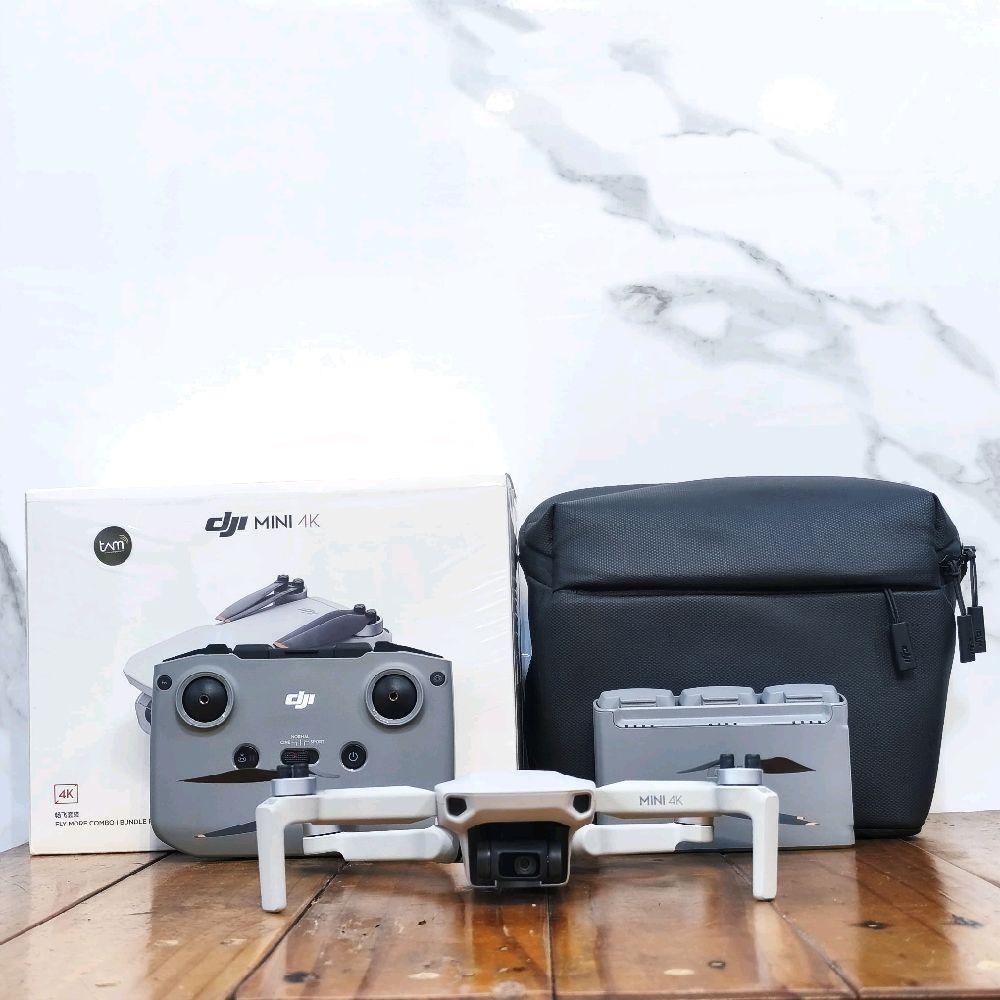 Jual DJI Mini 4K Combo 4K Drone secondhand fullset mulus like new free ...