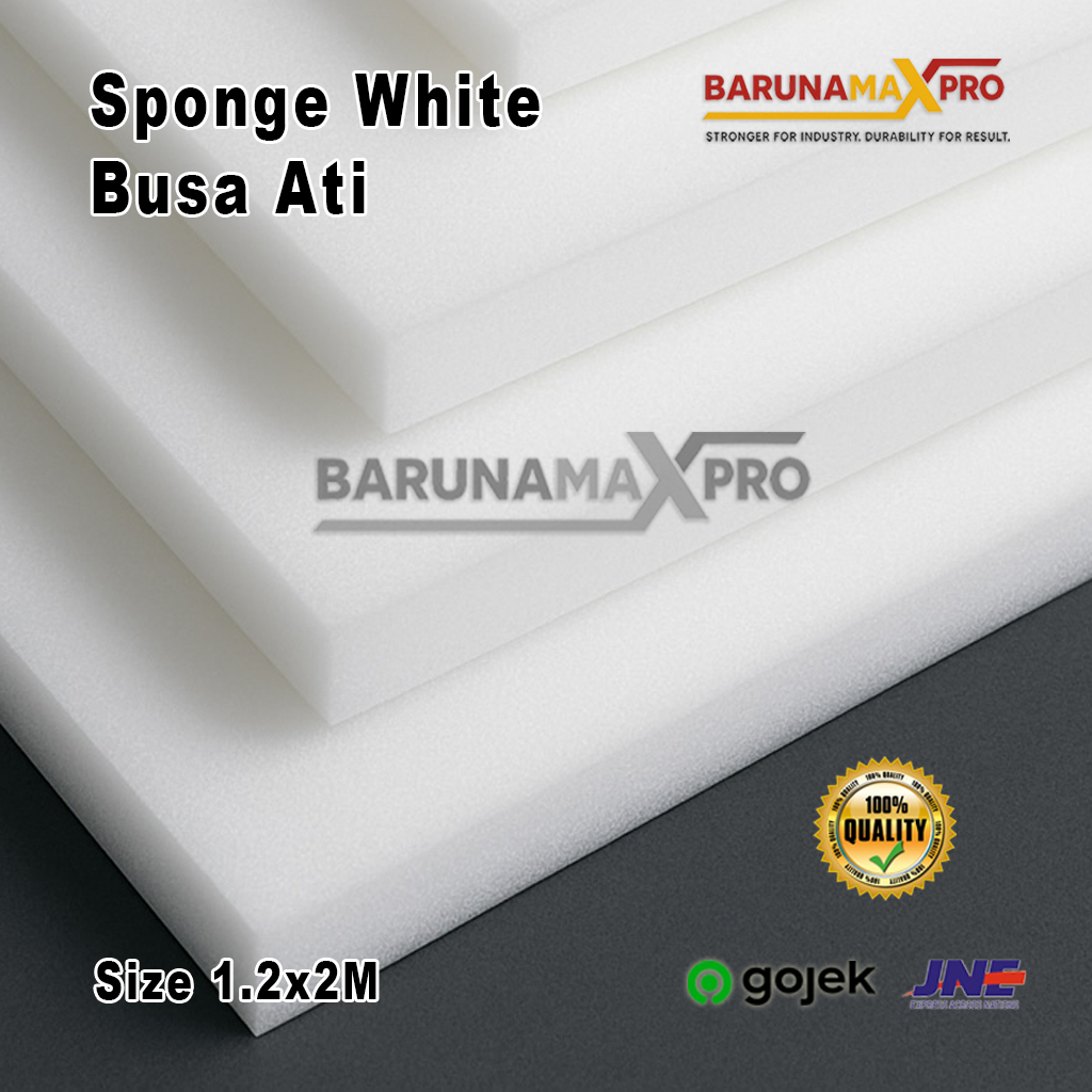 Jual Sponge sheet / Sponge Putih/ spon busa ati Size (1.20x2M) | Shopee ...