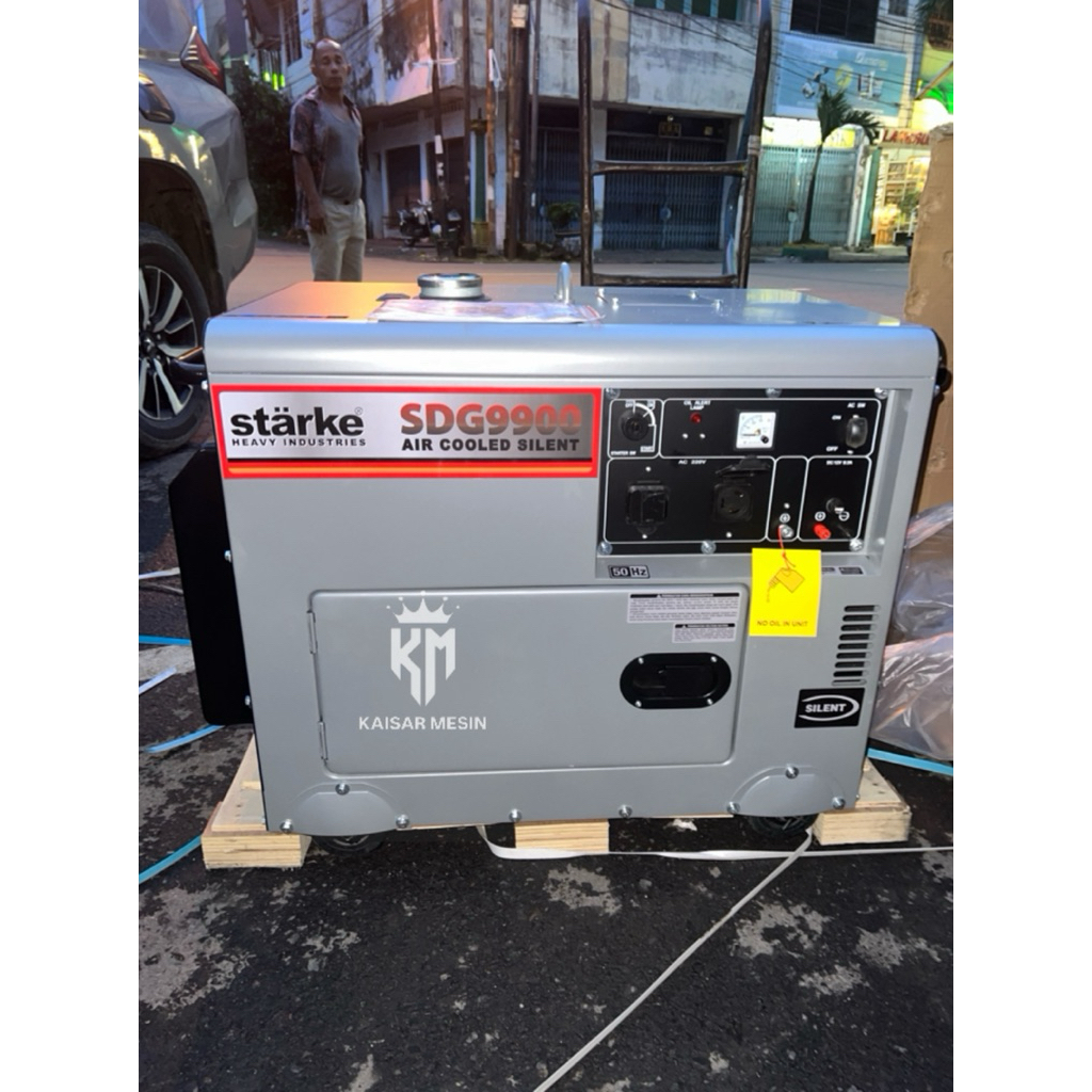 Jual SDG9900 GENSET GENERATOR LISTRIK SILENT SOLAR 5000 WATT 5KVA ...