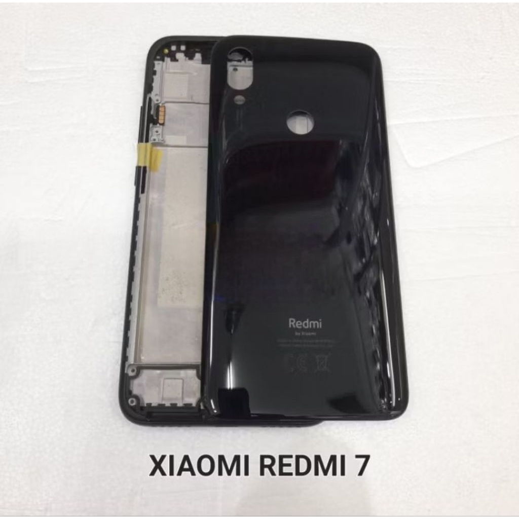 Jual Housing Casing Kesing FULLSET Xiaomi REDMI 7 BackDoor Tutup ...