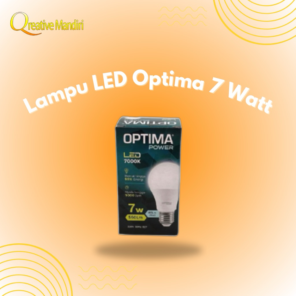 Jual Lampu LED Optima Power 7W | Shopee Indonesia