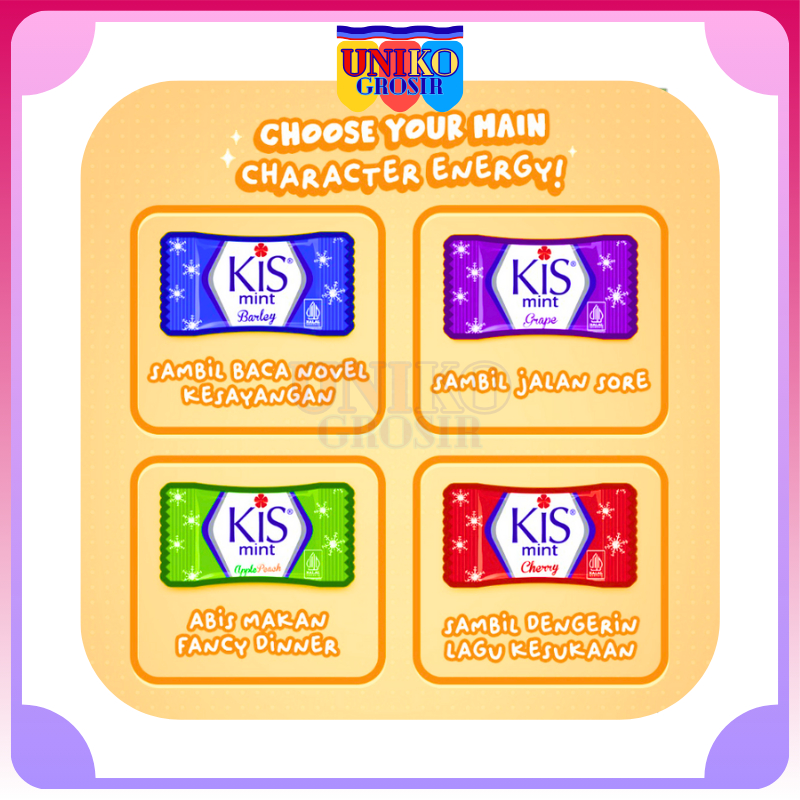 Jual Permen Kis Mint Pack Isi 50 Pcs Candy Rasa Buah Barley Cherry ...