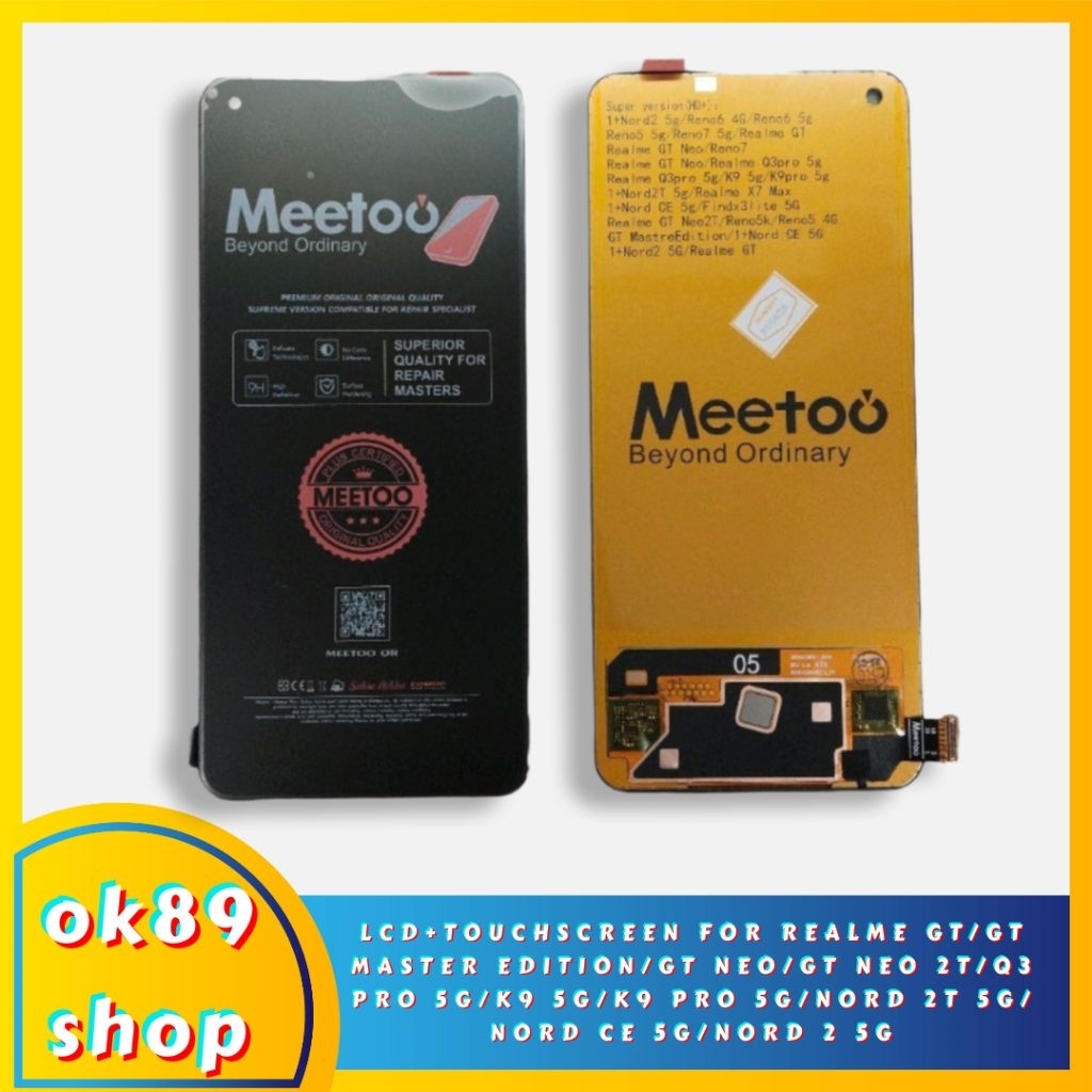 Jual LCD+TOUCHSCREEN FOR REALME GT / GT MASTER EDITION / GT NEO/GT NEO ...