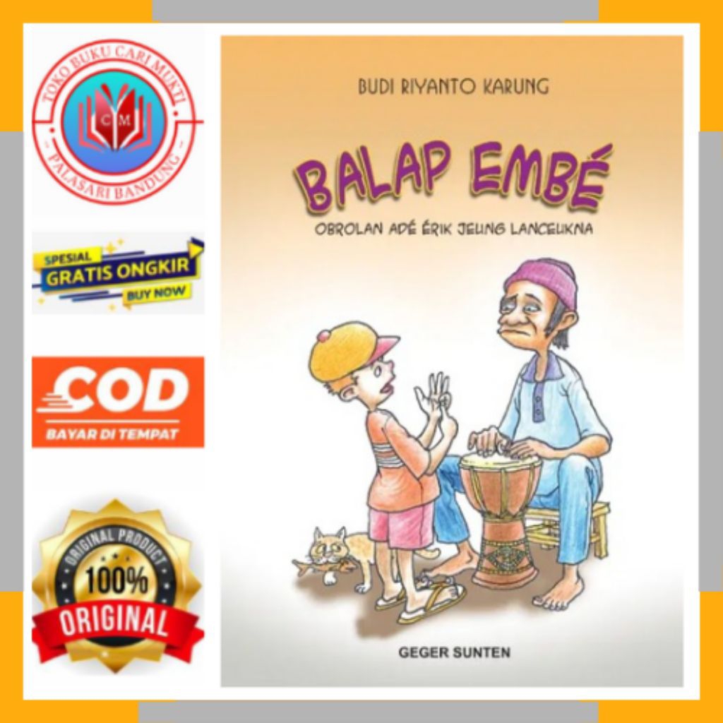 Jual GEGER SUNTEN BUKU NOVEL SUNDA BALAP EMBE - Budi Riyanto Karung ...