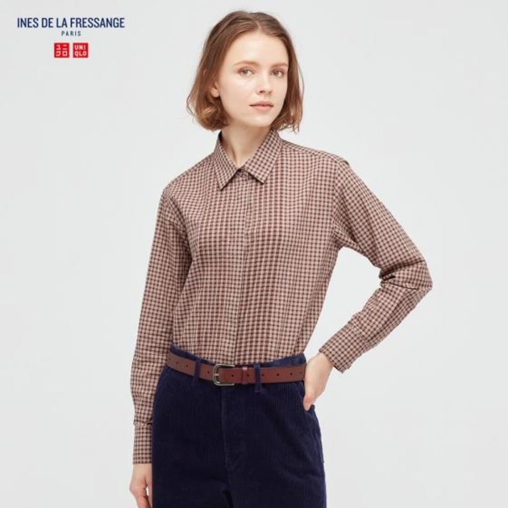 Jual UNIQLO X INES DE LA FRESSANGE kemeja | Shopee Indonesia