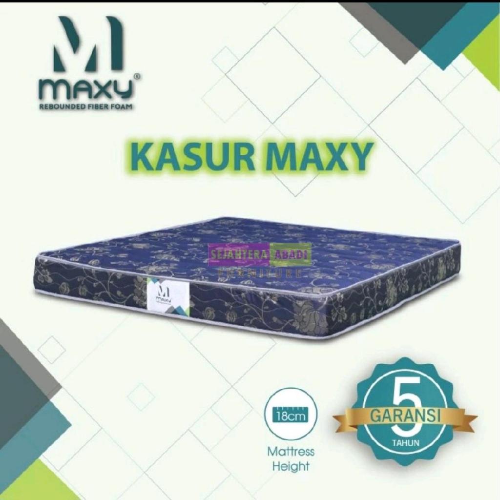 Jual Kasur Busa Spon REBOUNDED MAXY TOPLAND By Central Springbed Tebal ...