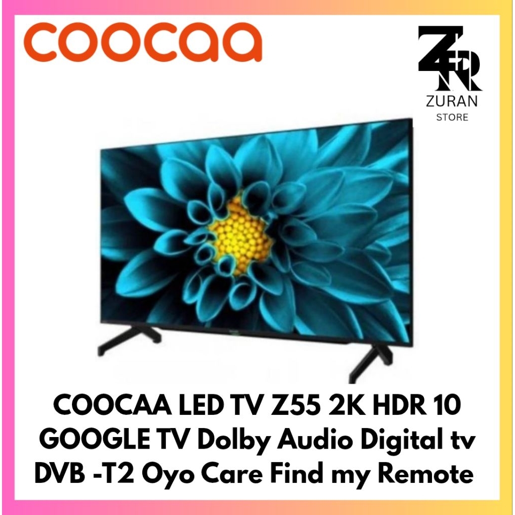 Jual COOCAA 32Z55 2K FHD GOOGLE TV 32 inch 2025 Series | Shopee Indonesia